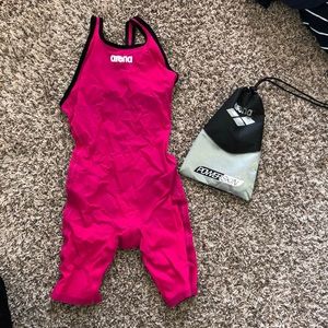 arena carbon pro power skin open back fast skin